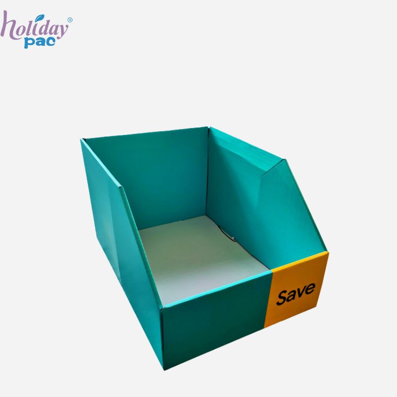 Custom Cardboard Retail Display Tray - Holidaypac Custom Cardboard Retail Display Tray - Holidaypac