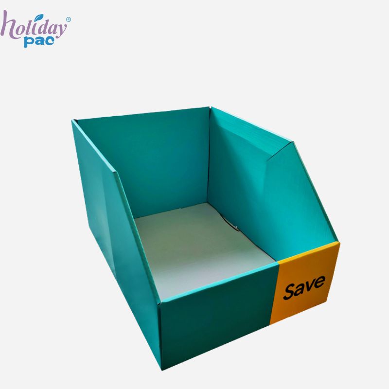 Custom Cardboard Retail Display Tray - Holidaypac Custom Cardboard Retail Display Tray - Holidaypac