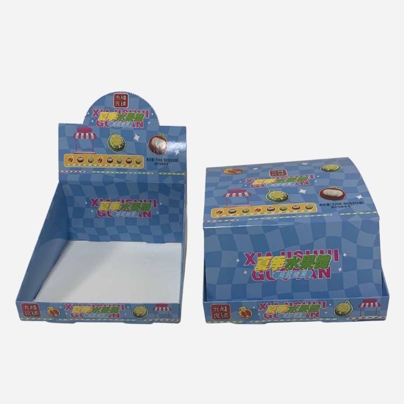 Custom Shelf Ready Packaging Boxes for Snacks & Candy Custom Shelf Ready Packaging Boxes for Snacks & Candy