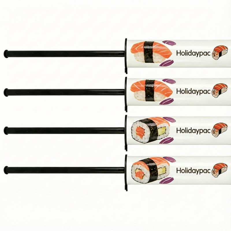 Custom Sushi Cylinder Push Pop Tube Box - Holidaypac