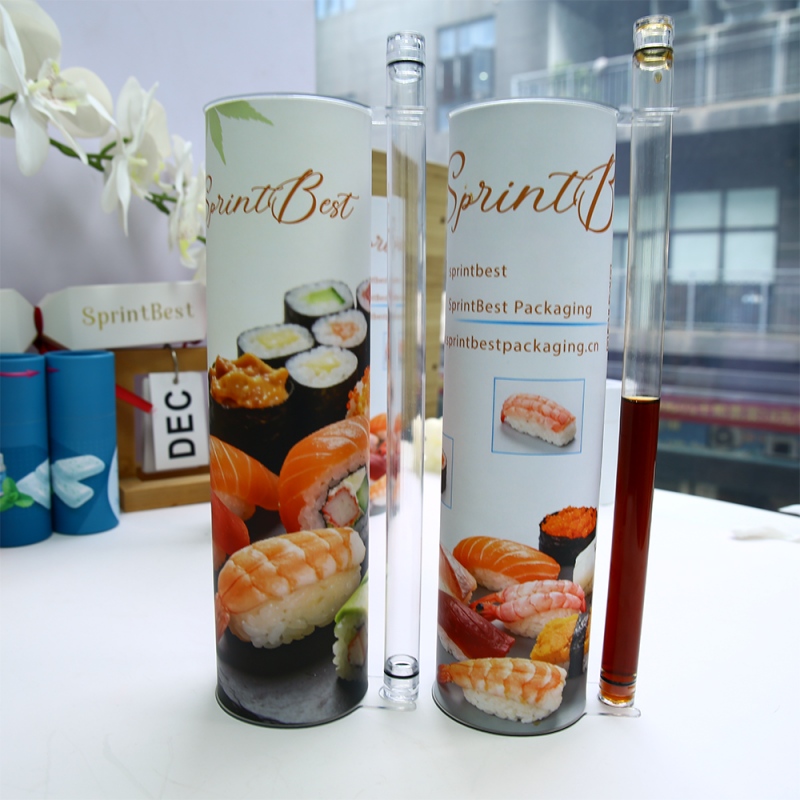 Custom Printing Biodegradable Push pop Sushi Packaging Container - Holidaypac