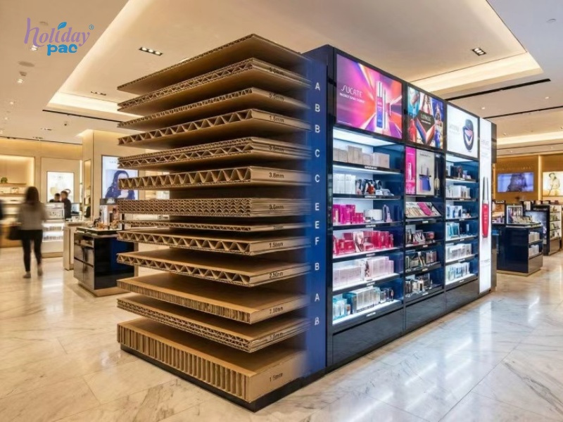 Corrugated Flutes Guide: Engineering Selection (A, B, C, E, F) & Global Retail Standards