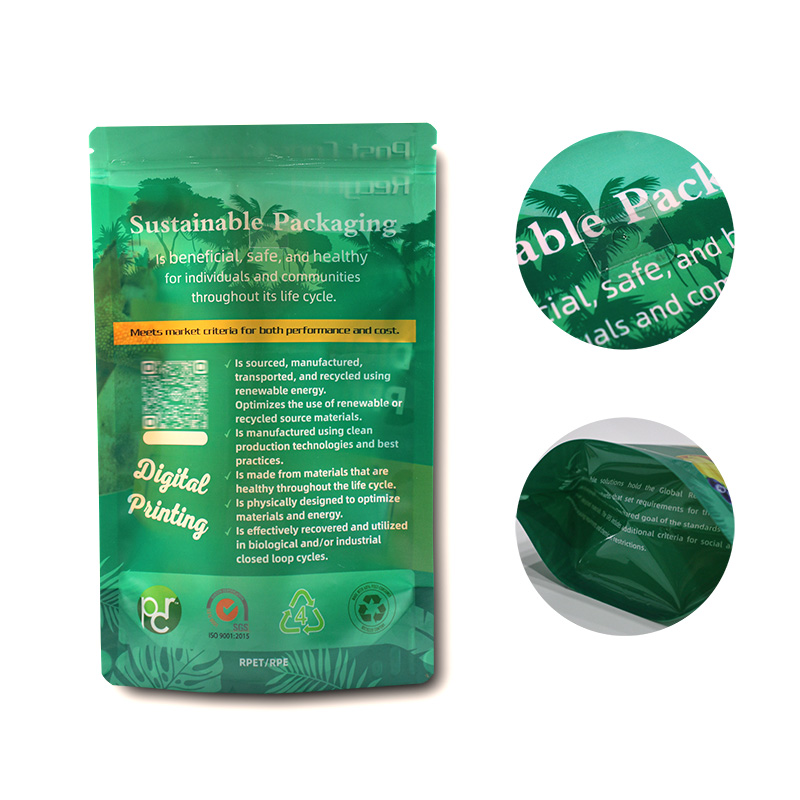 Custom Stand up Pet Food Storage Pouch - Holidaypac