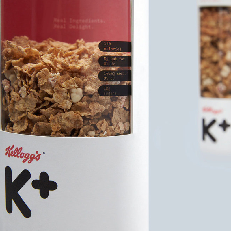 Custom Food Grade Cylinder Paper Tube for Oat Breakfast With Window - Holidaypac