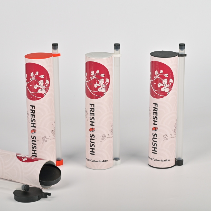 Custom Sushi Push Up Tube - Holidaypac