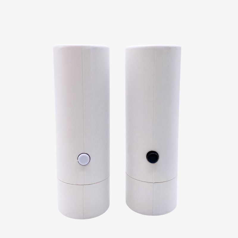 Custom Child Resistant Cardboard Packaging Kraft Paper Tube with Lock Button - Holidaypac