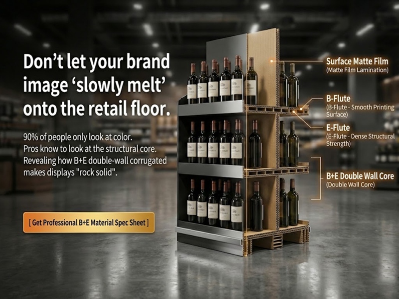 From Soggy to Solid: Why Material Choice Makes or Breaks Your Retail Cardboard Display - Holidaypac