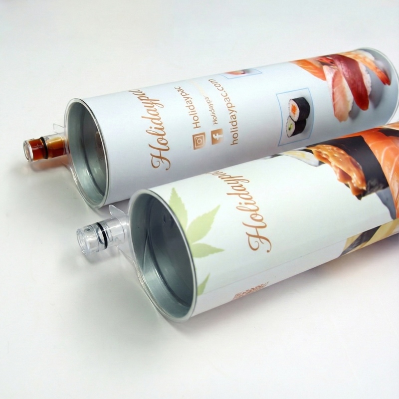 Custom Printing Biodegradable Push pop Sushi Packaging Container - Holidaypac