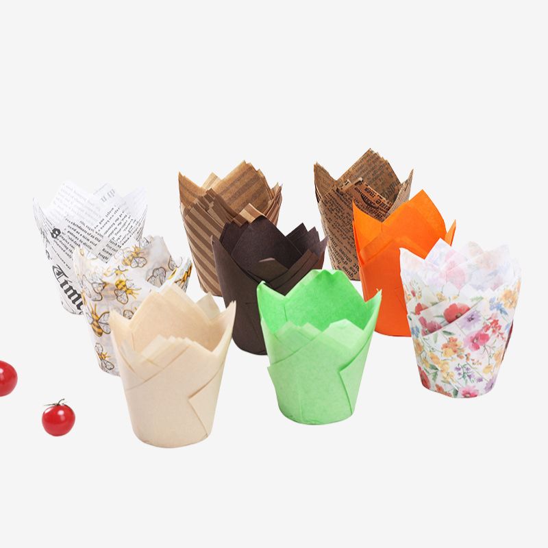 Custom Tulip Cupcake Paper Liners - Holidaypac