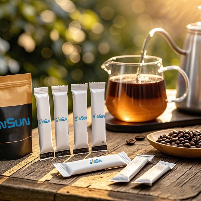 Custom Print the Instant Coffee Milk Tea Powder Mini Mylar Bag - Holidaypac