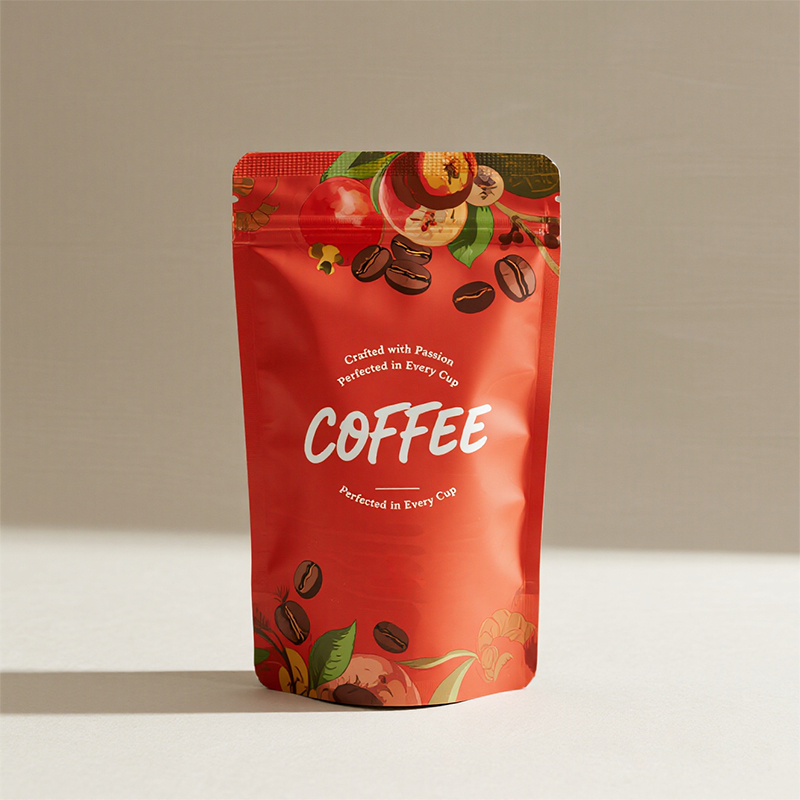 Wholesale Custom Recyclable Stand up Zipper Pouch with Moisture Barrier for Coffee Bags - Holidaypac