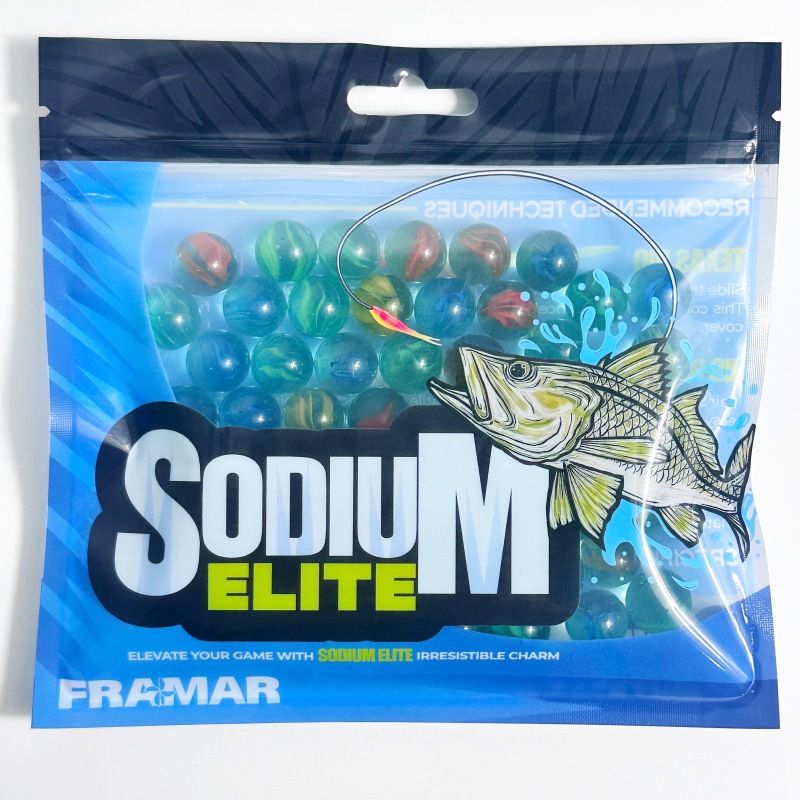 Custom Gravure Printed Ziplock 3-Sided Seal Ziplock Pouch with Plain Design for Pet Food and Fishing Lures - Holidaypac