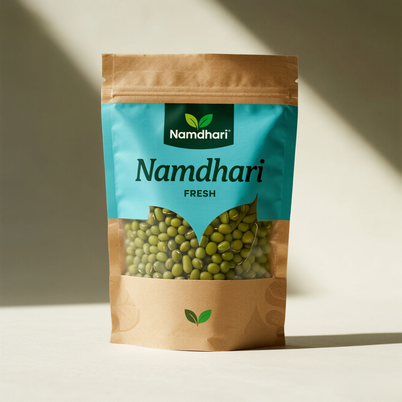 Custom Printed Kraft Stand up Zip Lock Pouch for Vegetable Seeds - Holidaypac