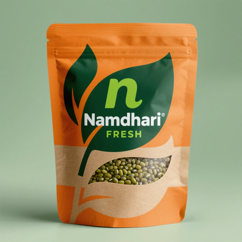 Custom Printed Kraft Stand up Zip Lock Pouch for Vegetable Seeds - Holidaypac