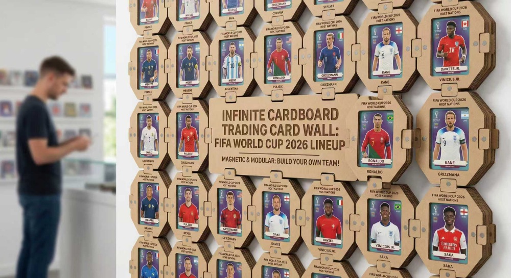 The Magnetic Player Card Wall