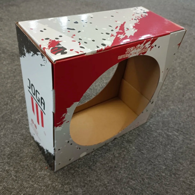 Custom Corrugated Soccer Ball Display Box for 2026 World Cup - Holidaypac