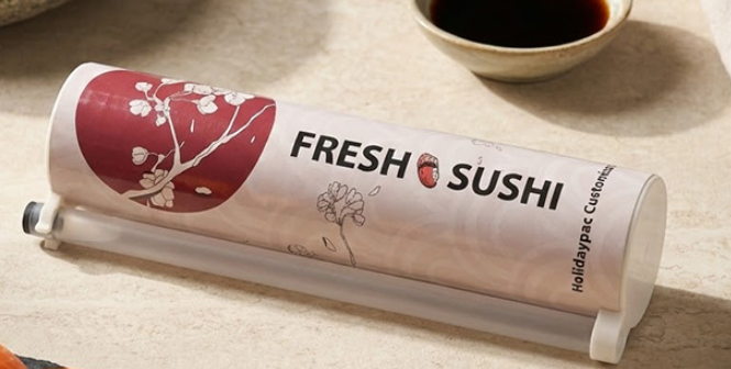 Sushi Tube  Push-Pop Paper Tube holidaypac