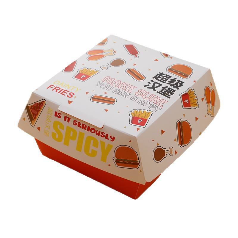 Custom Branded Hamburger Packaging Box - Holidaypac Factory