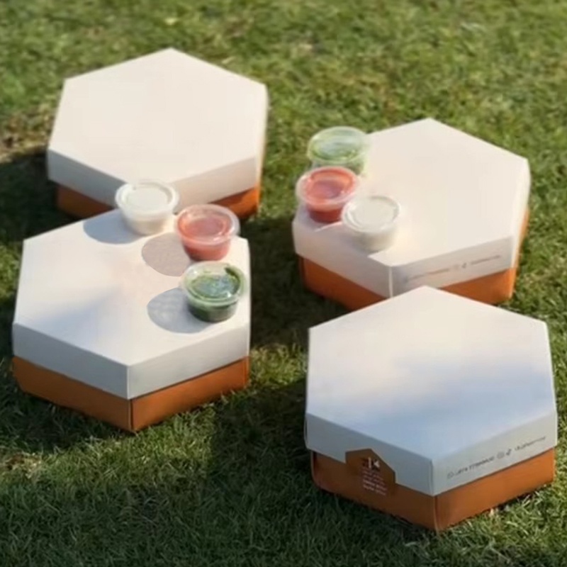 Custom One-Piece Molded Sushi Box Wholesale | Eco-Friendly Kraft Paper Sushi Takeaway Container with Logo Printing - Holidaypac Factory