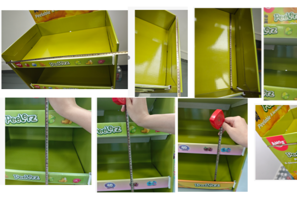 Holidaypac Successfully Manufactures and Delivers Custom AMOS Cardboard Display Stand