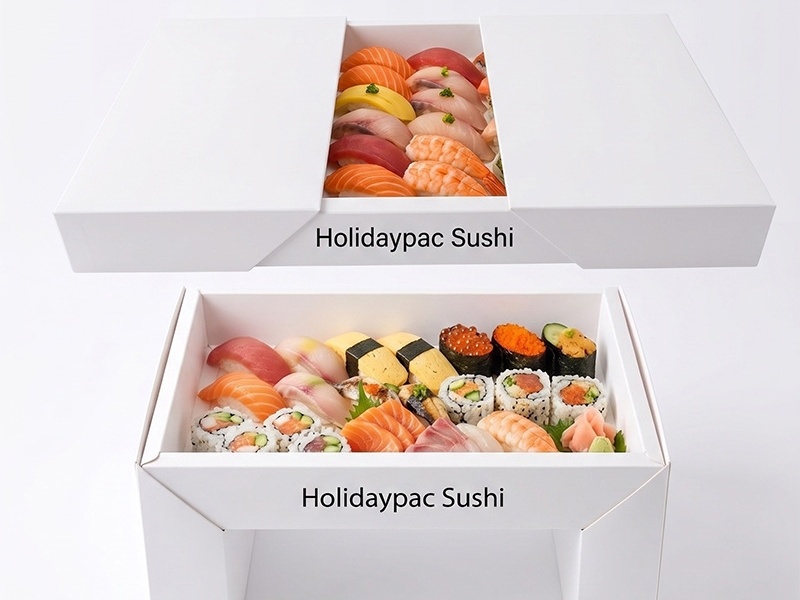 Custom Pull-out and Flip Catering Sushi Tray with Leg Stand: Factory Guide for Bulk Buyers