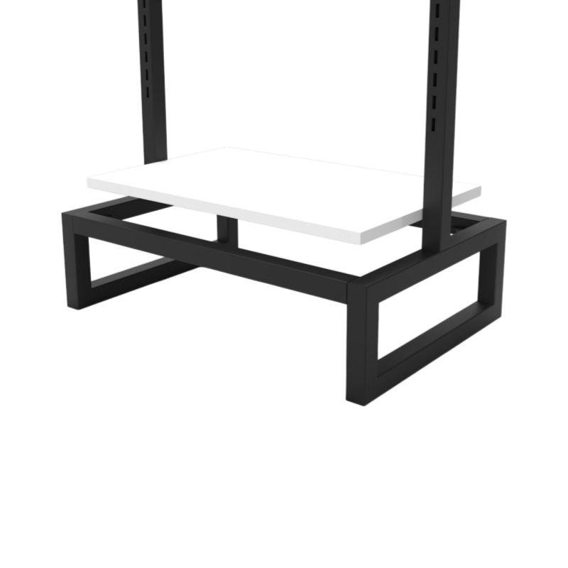 Custom Branded Metal Hook Display Rack with Logo Header for Retail Store - Holidaypac