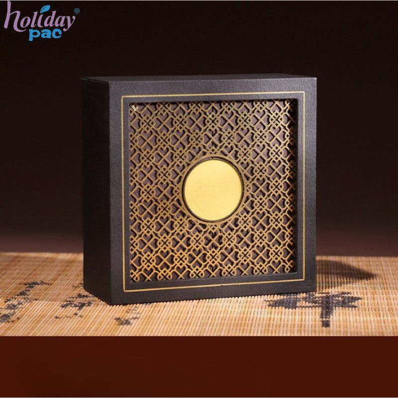 Custom Gold Stamping Laser Cut Jewelry Box for Bangle Manufacturer - Holidaypac