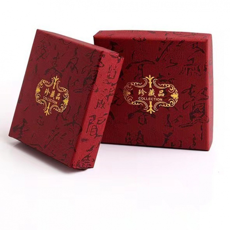 Custom Vintage Red Gift Box for Jewelry Set Factory - Holidaypac