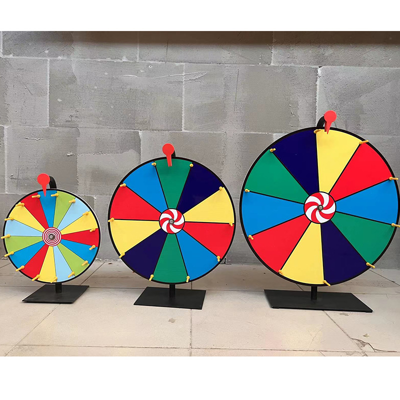 Custom Prize Wheel Spinner for Promotions, Trade Shows & Events - Holidaypac