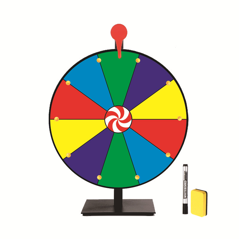 Custom Prize Wheel Spinner for Promotions, Trade Shows & Events - Holidaypac