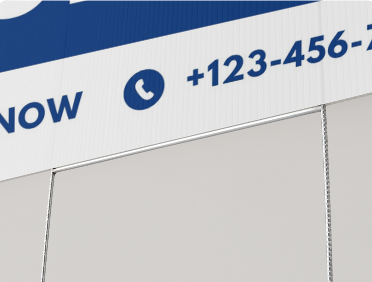 Custom Double-Sided Yard Sign for Community & School Events - Holidaypac