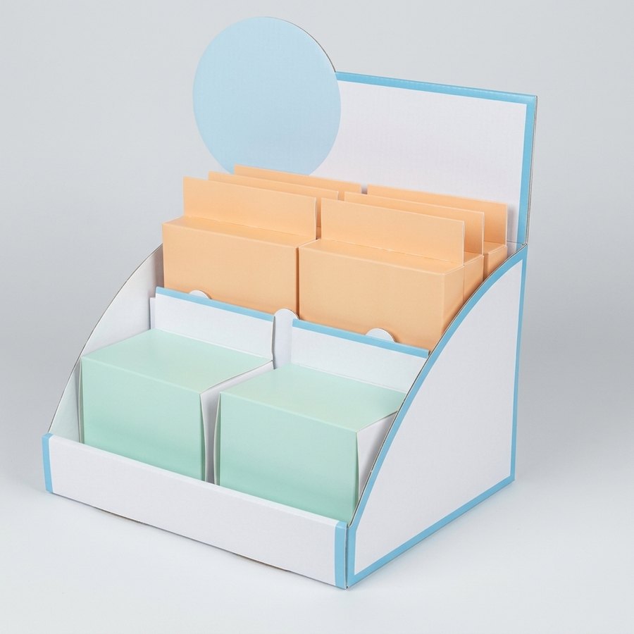 Cardboard Counter Display for Pharmacy and Retail Stores - Holidaypac