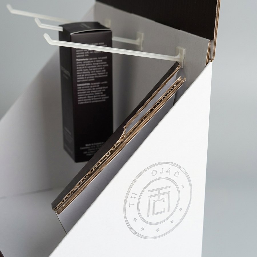 Cardboard Cosmetic Counter Top Display Unit - Holidaypac