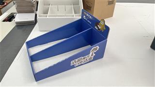 Custom Two-Lane Cardboard Counter Display Box