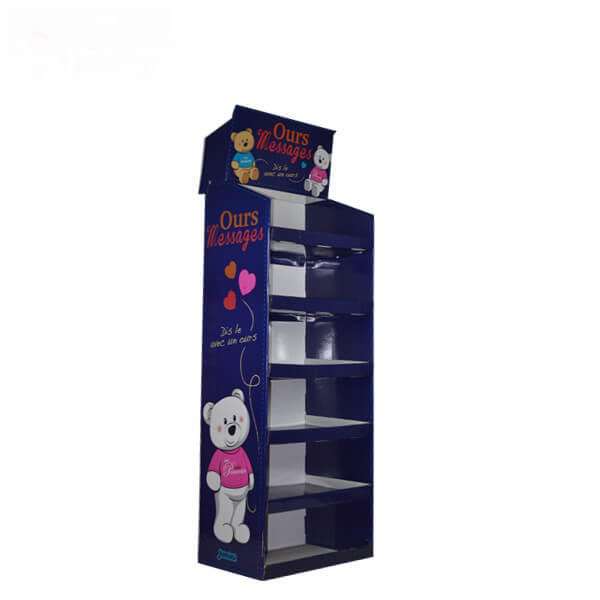 Easily Assembled Custom Floor Displays For Toys