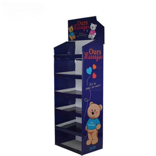 Easily Assembled Custom Floor Displays For Toys