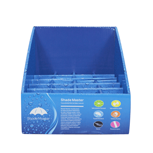 Low Price Counter Display Box For Mini Umbrella