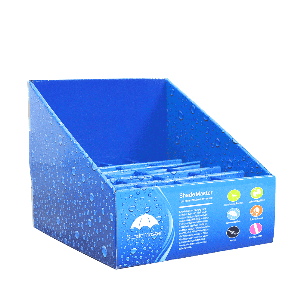 Low Price Counter Display Box For Mini Umbrella
