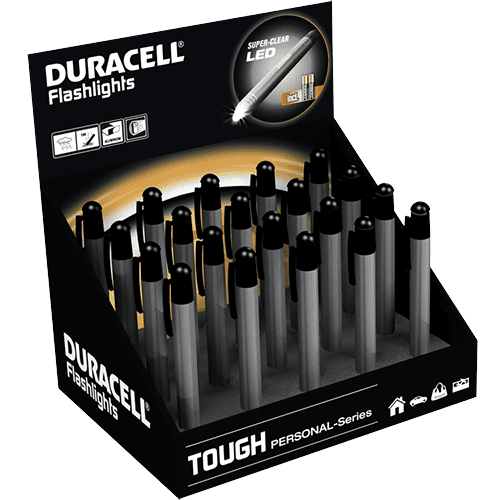 Cardboard Retail Counter Displays For Battery - Holidaypac
