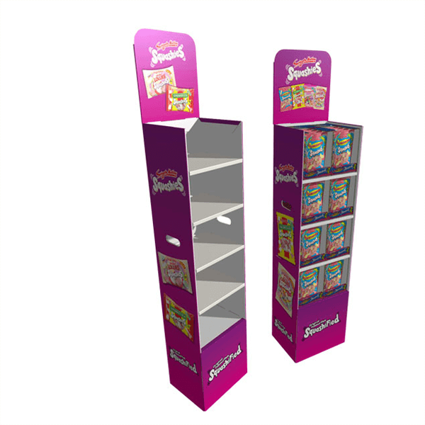 Custom Cardboard Candy Display Stands HLD-S029