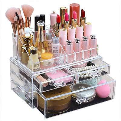 Factory Custom Acrylic Cosmetic Organizer HLD-A002