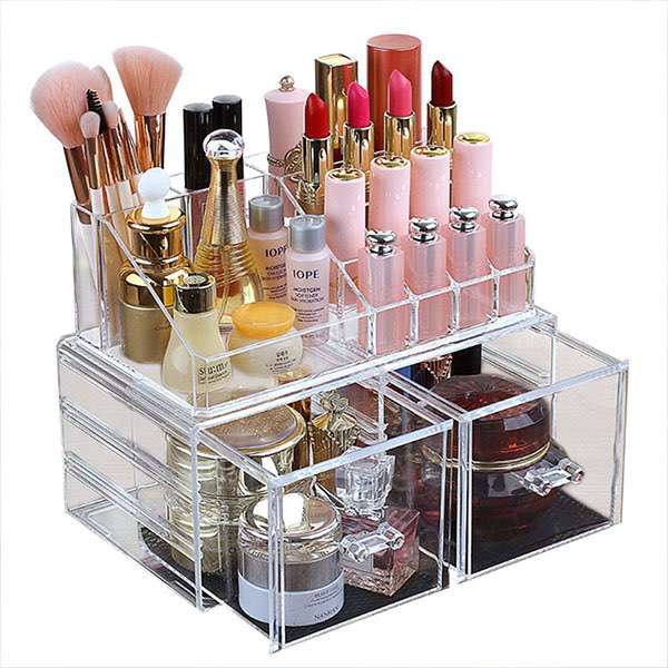 Factory Custom Acrylic Cosmetic Organizer HLD-A002