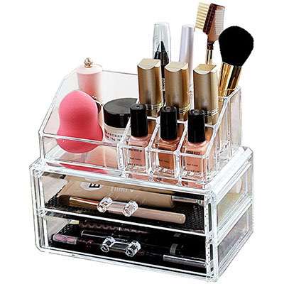 Factory Customized Clear Acrylic Makeup Organizer HLD-A004