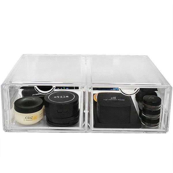 Factory Customized  Acrylic Makeup Drawer Organizer  HLD-A015