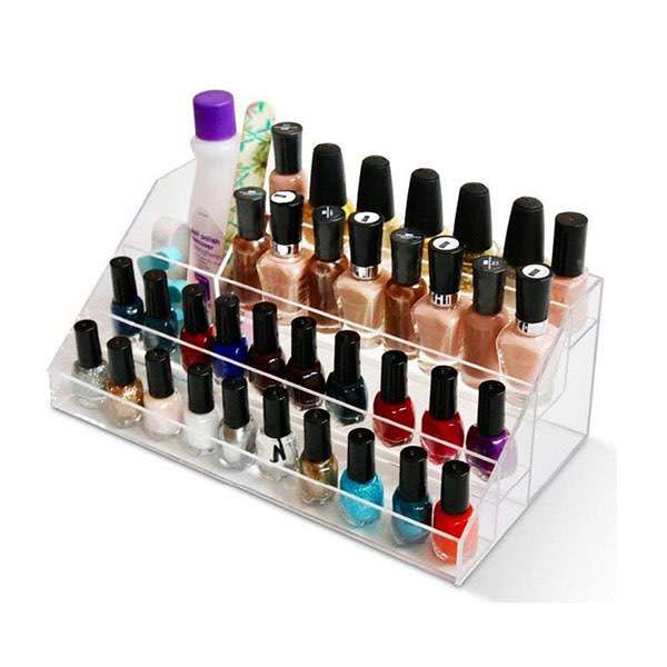 Plastic Movable Unit NAIL POLISH DISPLAY RACK, For Showroom at Rs  1350/piece in Mumbai