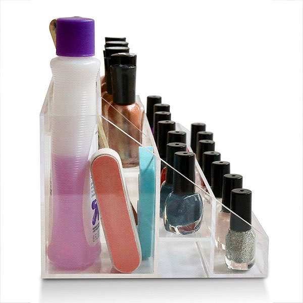 Factory Customized Acrylic Nail Polish Holder HLD-A014