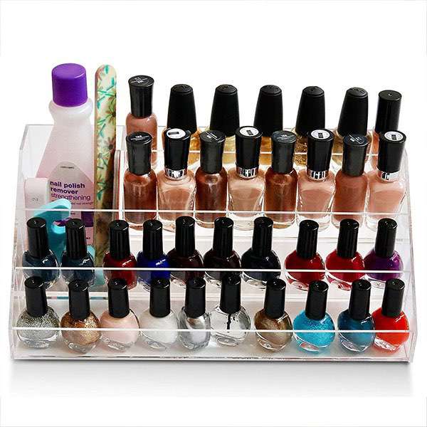 Factory Customized Acrylic Nail Polish Holder HLD-A014