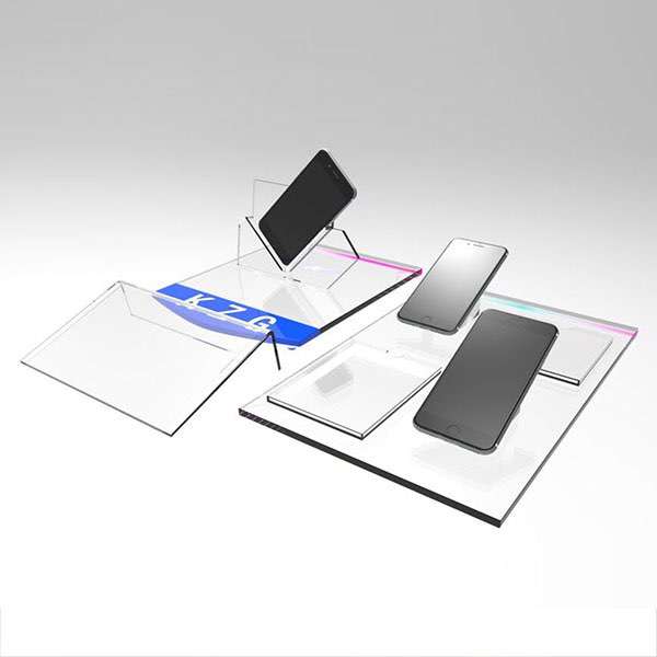 Factory Customized Acrylic Phone Stand HLD-A021