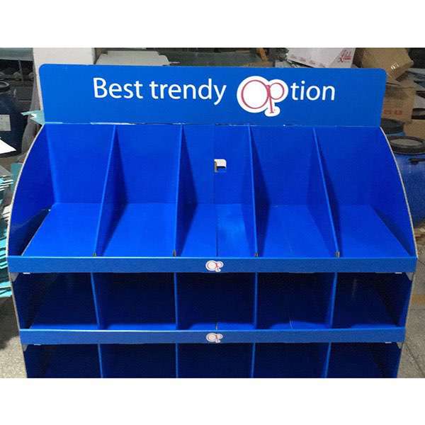 Professional PDQ Factory  | 20 Grid Cardboard  PDQ Meaning In Retail  HLD-YPZ046