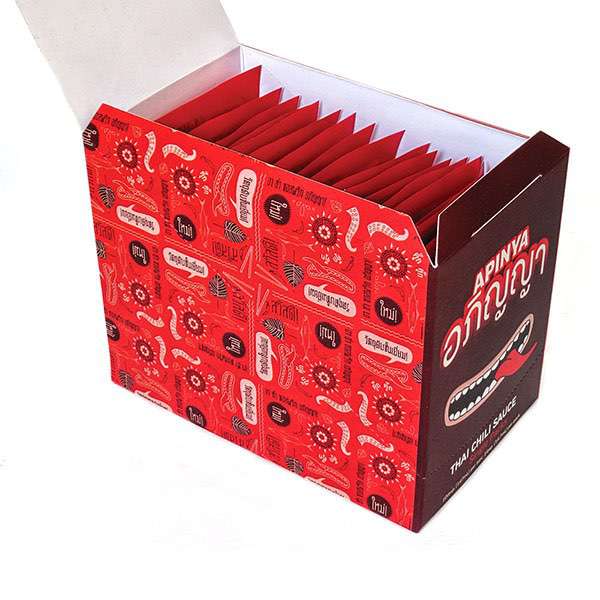 Factory Price custom cardboard chili sauce counter top display PDQ box  HLD-YPZ068